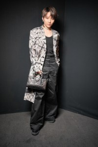 Xin Liu at the Dior Fall 2024 ready-to-wear show