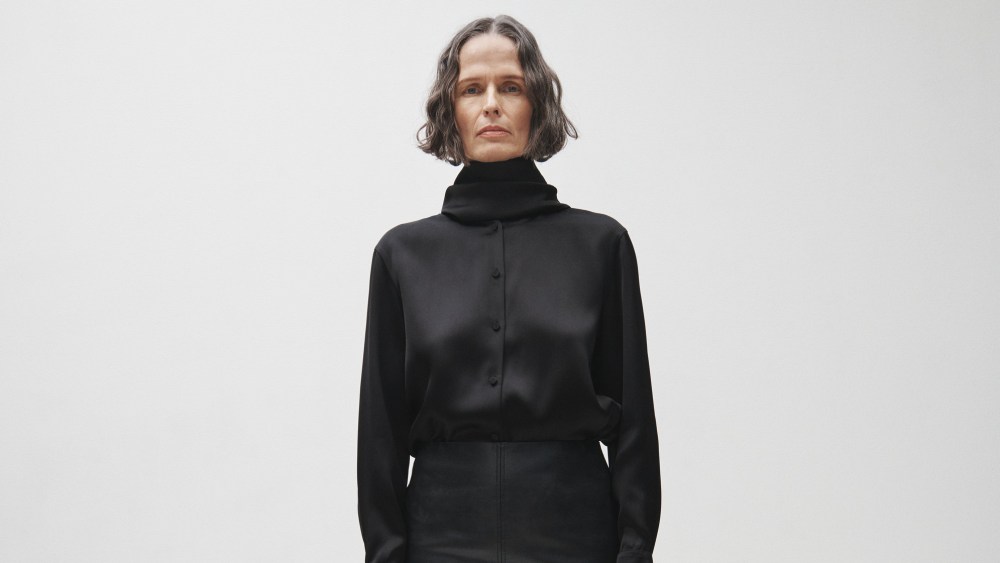 Another Tomorrow Fall 2024 ready-to-wear, bio-waste leather.