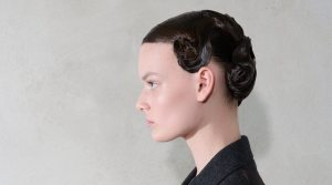 Backstage at Prada Fall 2024 Ready-to-Wear