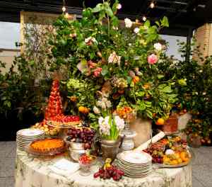 The scene at the Saks and Sabyasachi celebration.