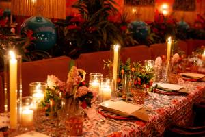 The scene at the Saks and Sabyasachi celebration.