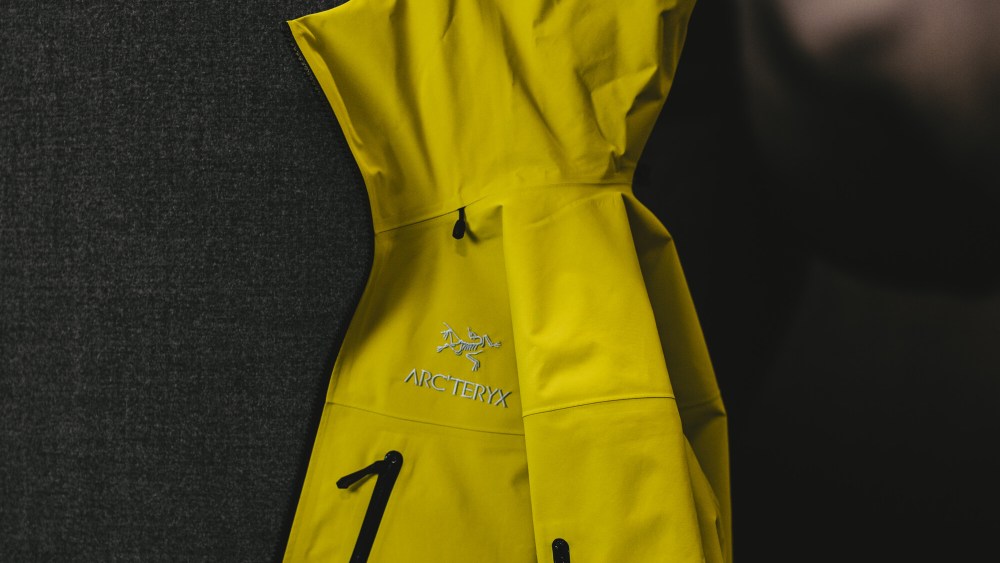 An Arc'teryx jacket.