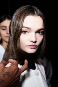 Backstage at the Proenza Schouler Fall 2024 Ready-to-Wear