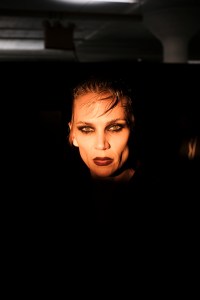 Backstage at the Prabal Gurung Fall 2024 Ready-to-Wear