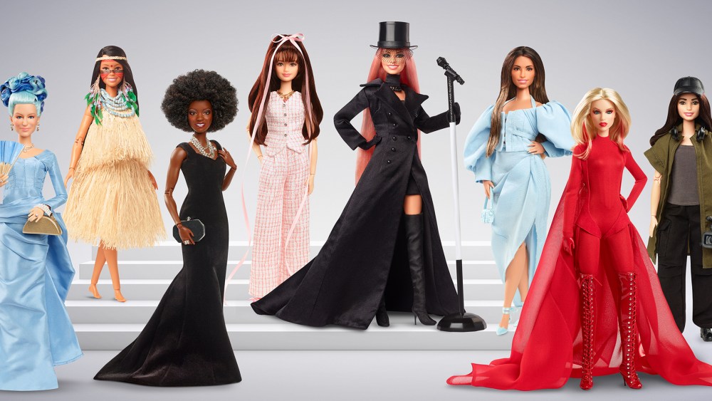 Mattel's 2024 International Women's Day Barbie dolls.