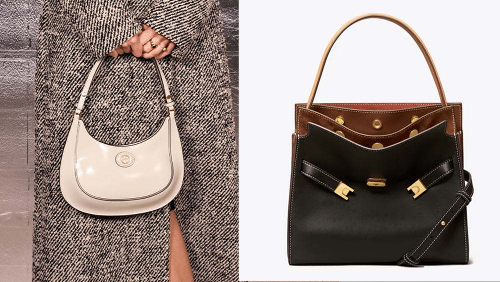 Black Tory Burch belt bag 