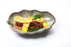 Ghee Roasted Plantain, Chips, Mango Chutney, Banana Ketchup