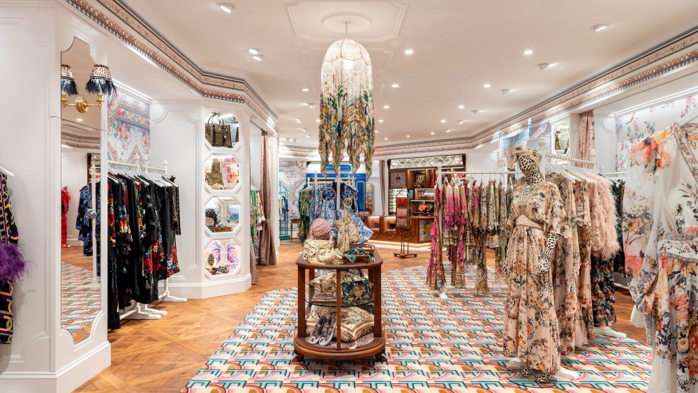 Camilla's new shop at the Mall at Short Hills in New Jersey.