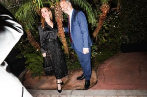 Leslie Mann and Judd Apatow