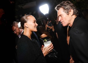 Lily Rose Depp and Willem Dafore