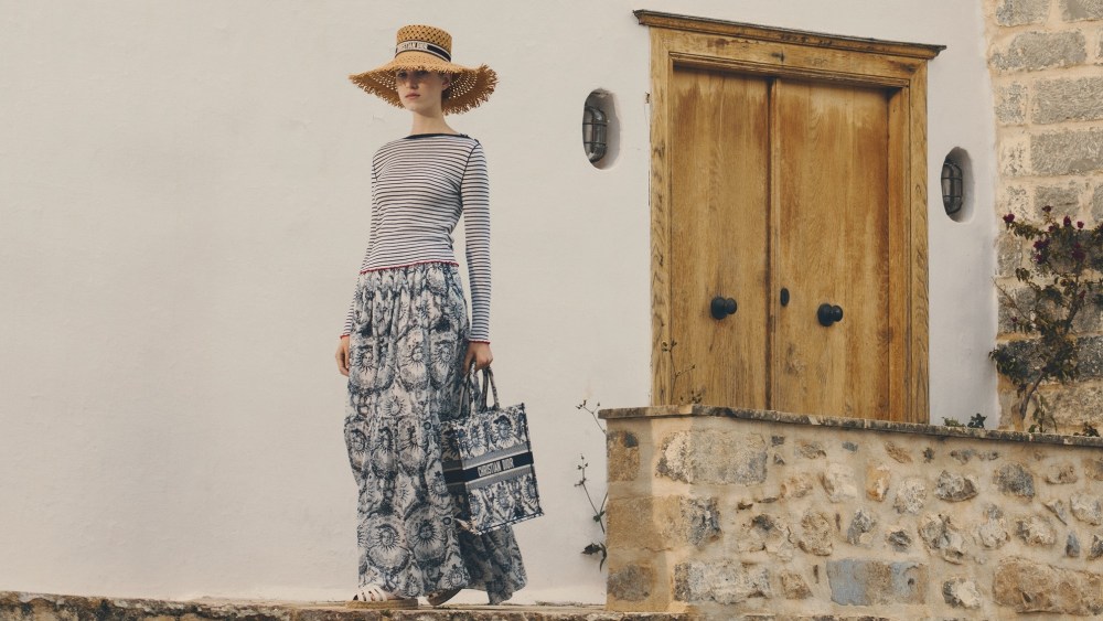 A look from the Dioriviera collection.