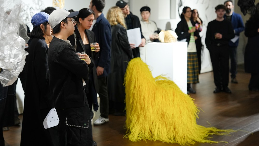 Visitors at Sarabande's latest show, Earth Monsters, which was staged in honor of International Women's Day 2024.