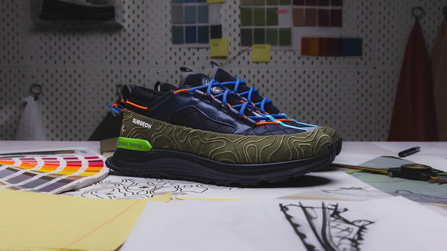 Canada Goose, Surgeon, Glacier Trail sneakers, shoe surgeon