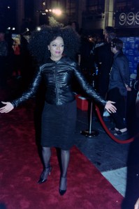 Singer Diana Ross arrives for the MTV awards at the Metropolitan Opera House in New York City on September 9, 1999.