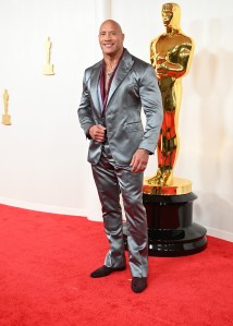 Dwayne Johnson at the 96th Annual Oscars held at at the Ovation Hollywood on March 10, 2024 in Los Angeles, California.
