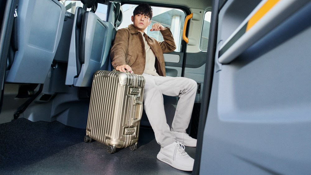 Rimowa's latest "Never Still" campaign, starring Jay Chou.