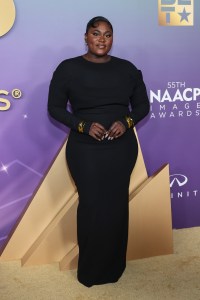 Danielle Brooks at the 55th NAACP Image Awards held at The Shrine Auditorium on March 16, 2024 in Los Angeles, California.