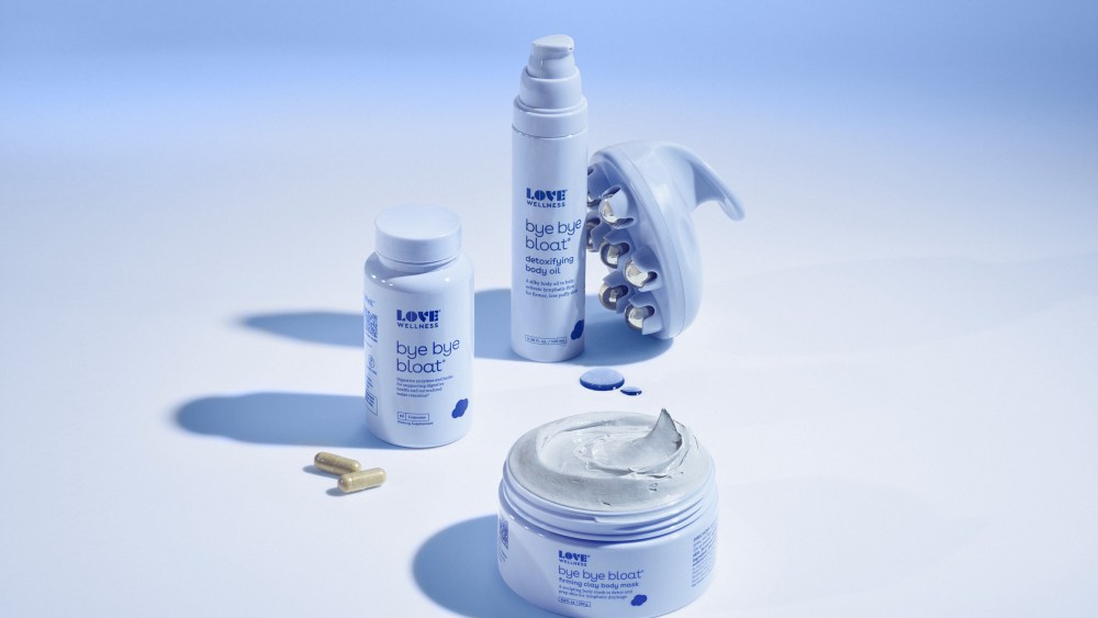 Love Wellness Bye Bye Bloat collection.