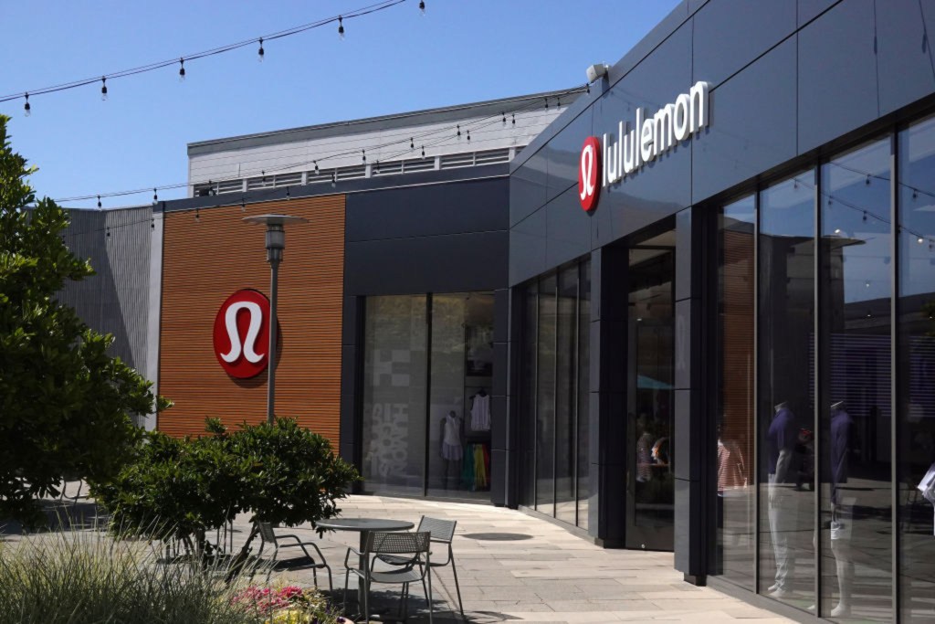 A Lululemon store exterior