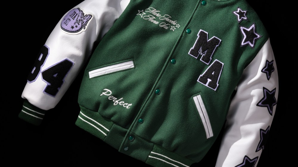 Marc Jacobs and Anna Sui are collaborating on a Varsity Jacket and Snapshot Bag.