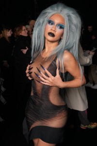 Saweetie  at the Mugler Fall 2024 Ready-to-Wear show