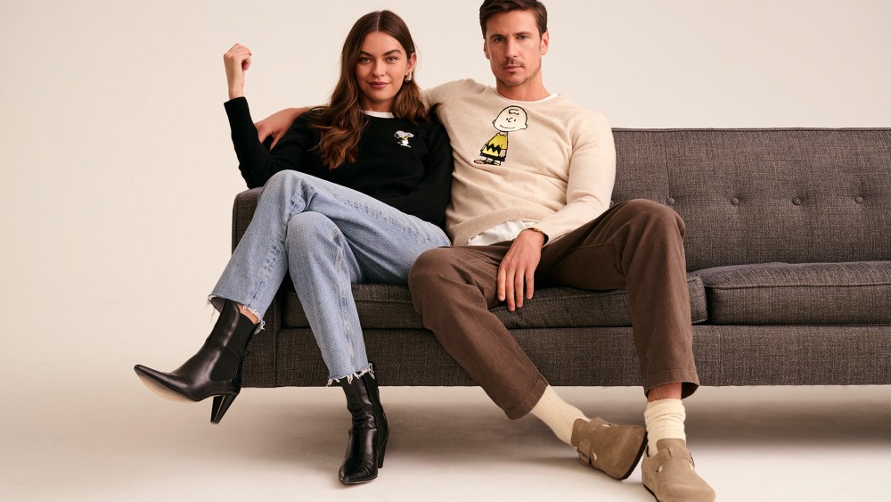 Naadam Cashmere's Limited-Edition Capsule with Peanuts.