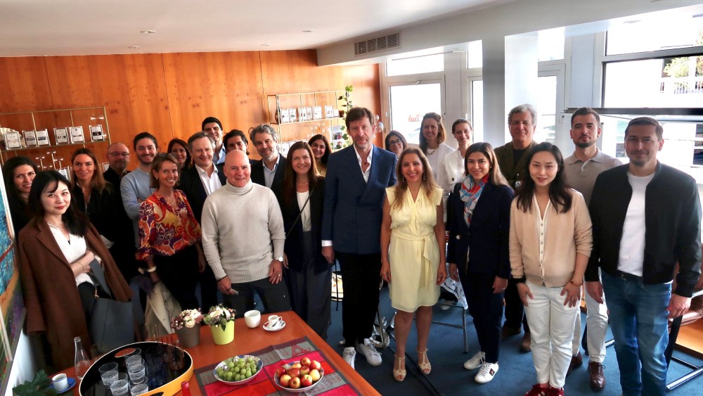 Attendees at Ohana & Co.'s "The New Beauty & Lifestyle Brands in the Game" event in Paris.