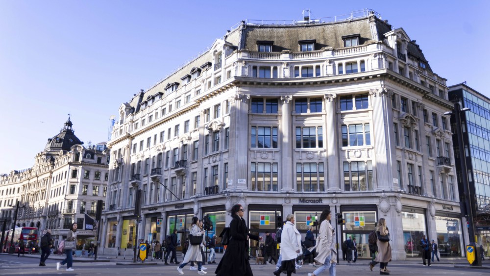 London's Oxford Street is undergoing major improvements to its public areas.