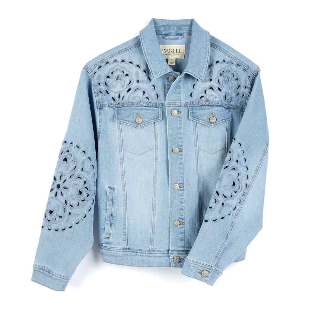 A jacket by Twrhll by Christie Brinkley