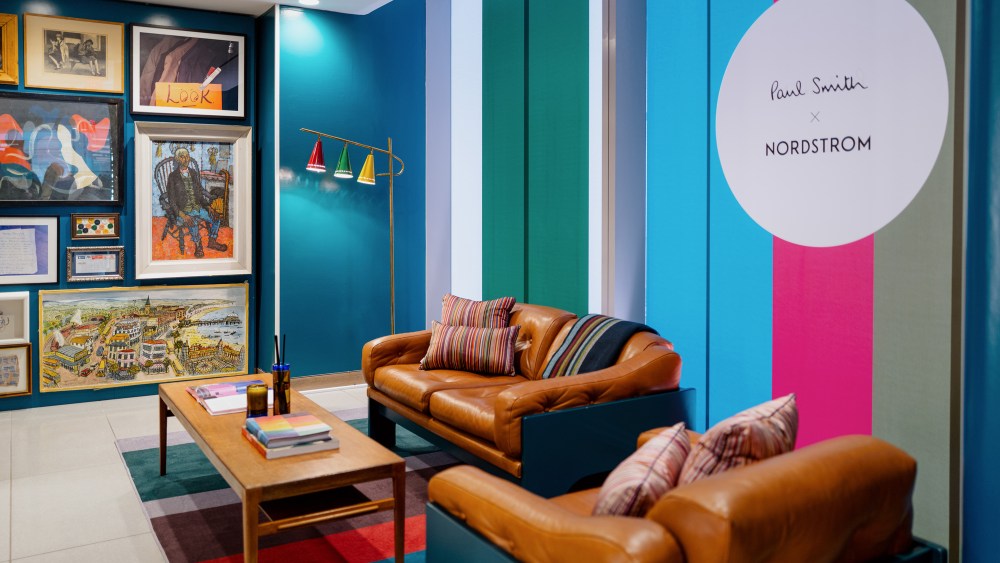 The Paul Smith Clubhouse at Nordstrom.