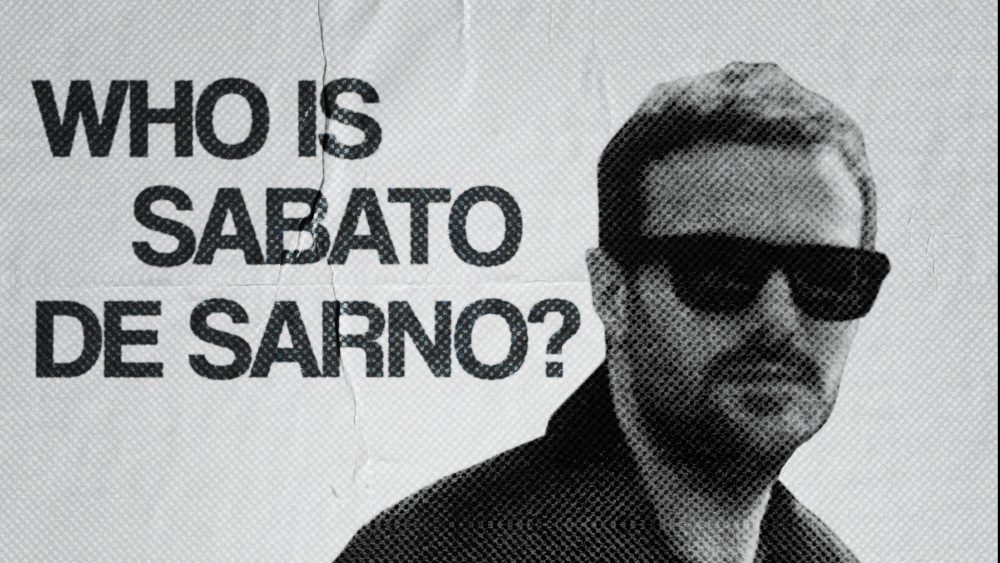 "Who is Sabato De Sarno? A Gucci Story" documentary poster.
