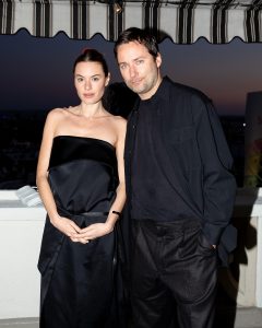 Camille Rowe and Jack McCollough