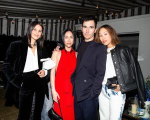 Dani Michelle, Stephanie Shepherd, Lazaro Hernandez, and Aimee Song