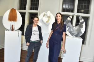 Iris Alonzo and Aileen Getty