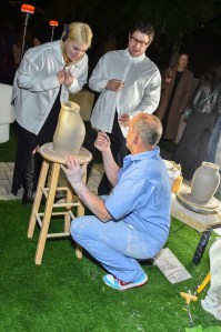 The scene at the STAUD and Jeffrey Deitch celebration of Frieze