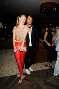 Kate Bosworth and Pierpaolo Piccioli at a Valentino afterparty in Los Angeles