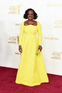 Viola Davis at the 2023 Screen Actors Guild Awards