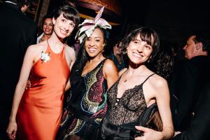 Tal Kantor, Annie McCaughan and guest