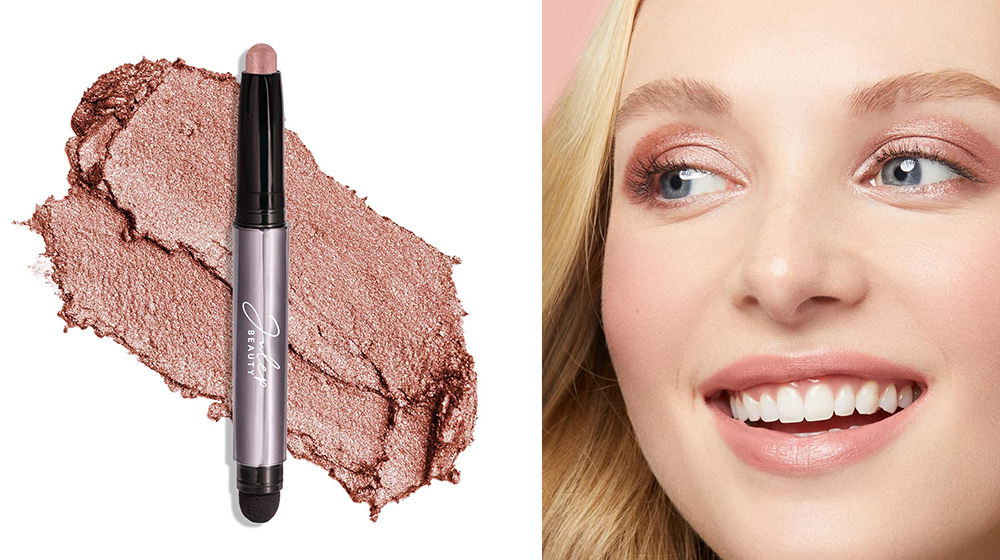 Julep Eyeshadow Stick and swatch against white backgorund