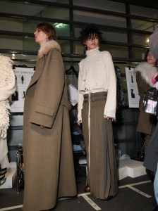 Backstage at Ann Demeulemeester Fall 2024 Ready-to-Wear Collection at Paris Fashion Week