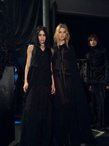 Backstage at Ann Demeulemeester Fall 2024 Ready-to-Wear Collection at Paris Fashion Week