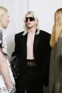 Backstage at Stella McCartney Fall 2024 Ready-to-Wear Collection at Paris Fashion Week