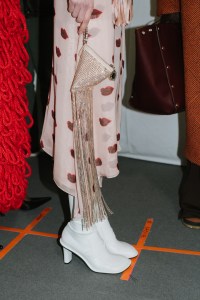 Backstage at Stella McCartney Fall 2024 Ready-to-Wear Collection at Paris Fashion Week