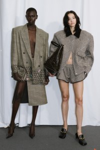 Backstage at Stella McCartney Fall 2024 Ready-to-Wear Collection at Paris Fashion Week
