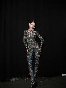 Backstage at Marine Serre Fall 2024 Ready-to-Wear Collection at Paris Fashion Week