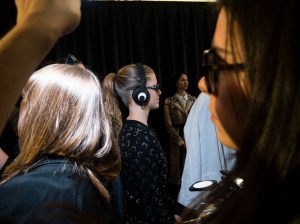 Backstage at Marine Serre Fall 2024 Ready-to-Wear Collection at Paris Fashion Week
