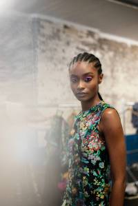 Backstage at Marques’ Almeida Fall 2024 Ready-to-Wear