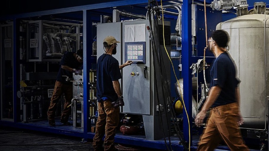 The Americas Act will support circularity in the textile industry. Pictured: Circ's operations.
