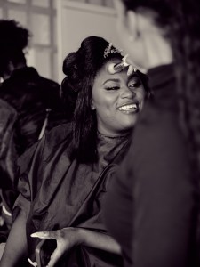 A look at Danielle Brooks getting ready for the the 2024 Oscars.