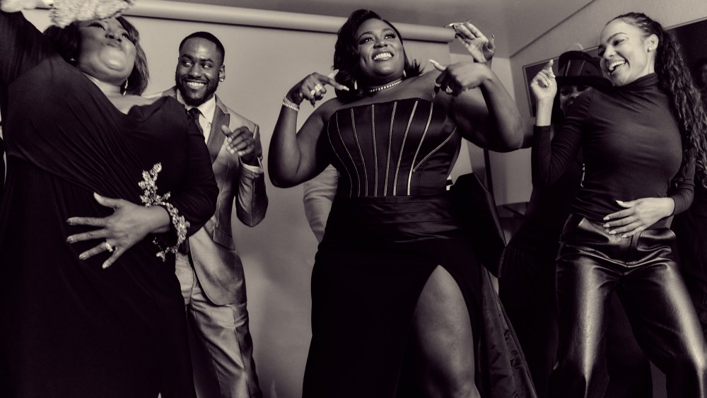A look at Danielle Brooks getting ready for the the 2024 Oscars.